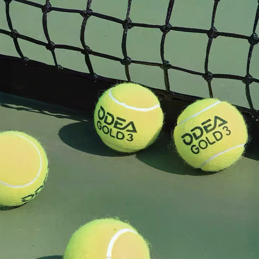 ODEA Gold Training Tennis Balls  (Rebound 140-148CM ITF) 60 Pcs