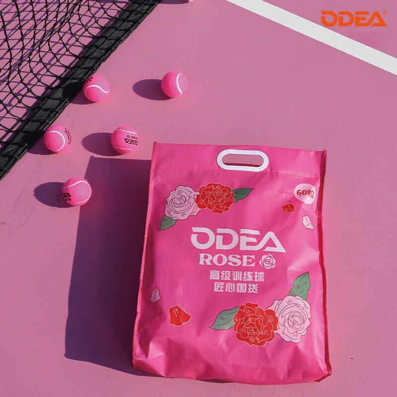 Odea Rose Pink Tennis Balls – Match & Training Balls, 1 pcs