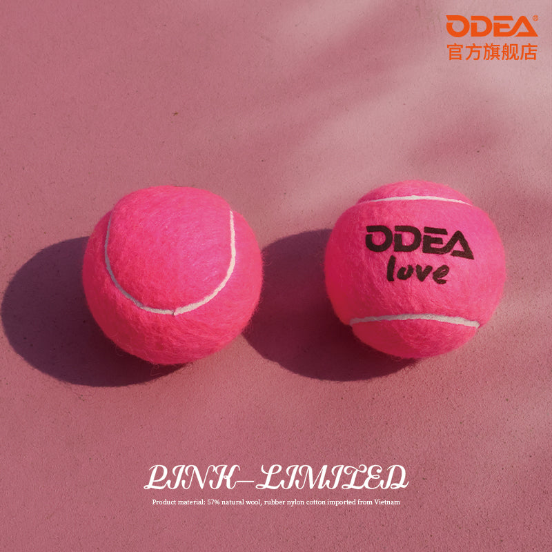 ODEA Love Pink Gift Tennis Balls ( 2pcs/Can)