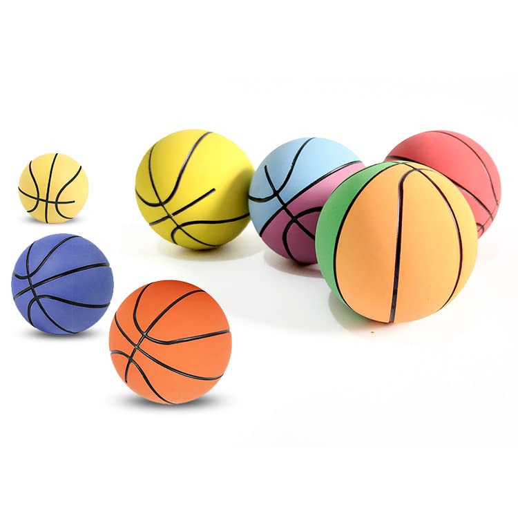 SPP 10PCS Random Color Diameter 9CM High Bounce Wrist Balls Kids Toy Balls for Sports Reaction Training