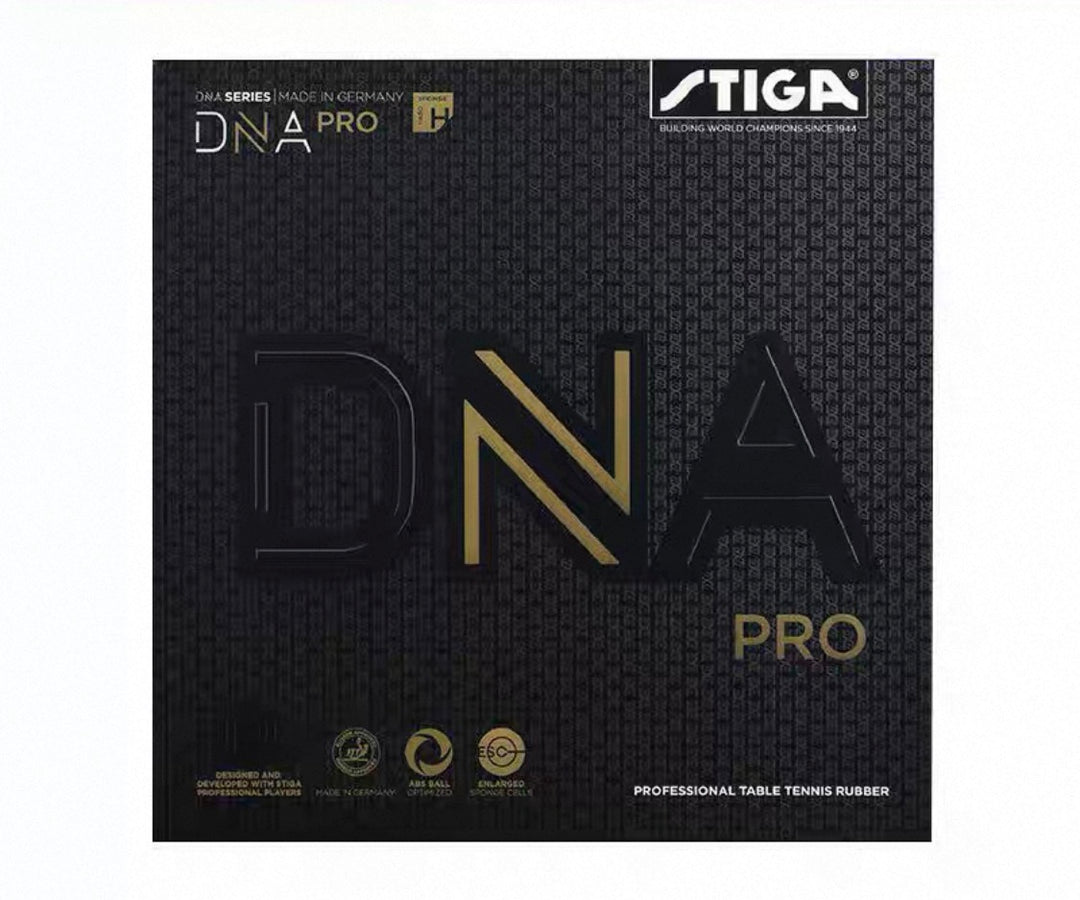 STIGA Original STIGA DNA PRO M / H / S Table Tennis Rubber Pimples-in Internal Powerful Ping Pong Rubber for Professional cake sponge