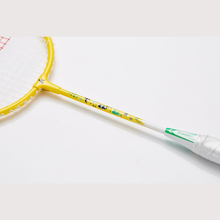 Kawasaki Happy Kids Badminton Single Racket Model 605 yellow