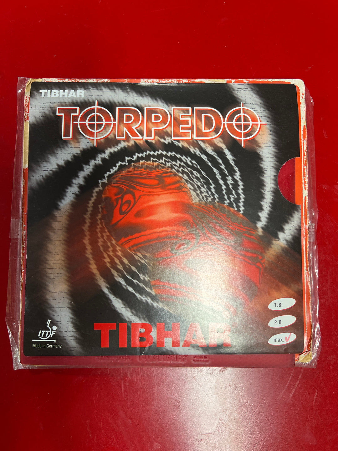 TIBHAR TORPEDO Table Tennis Rubber 01906 MAX