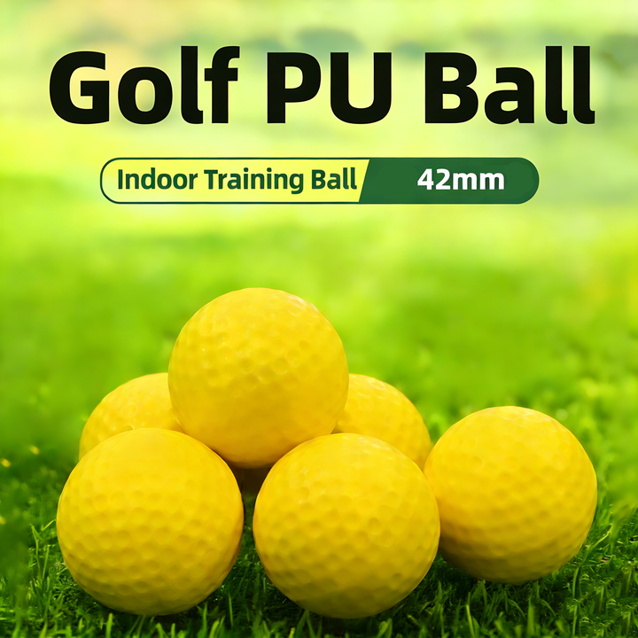 SPP Limited Flight Foam Golf Practice Balls 42mm - Realistic Feel Durable for Backyard Indoor Outdoor Practice