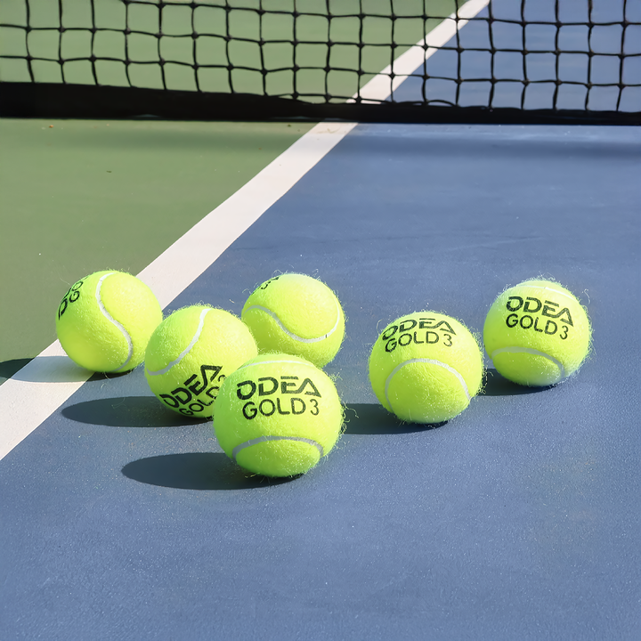 ODEA Gold Training Tennis Balls  (Rebound 140-148CM ITF) 60 Pcs
