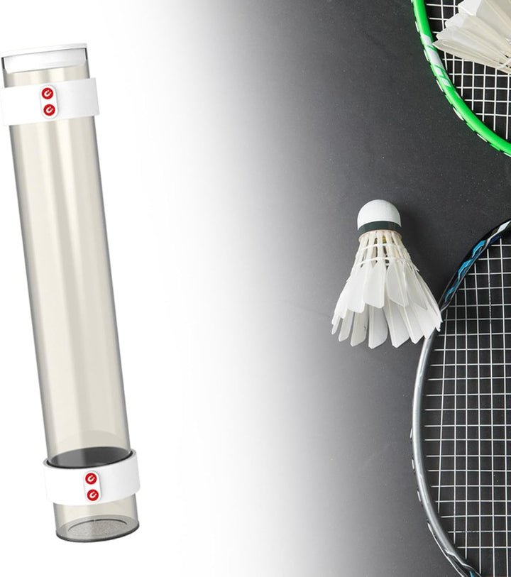 SPP Magnetic Badminton Shuttlecock Holder Tube - Portable & Secure Shuttlecock Organizer for Backyard, PE Class, Park, Gym