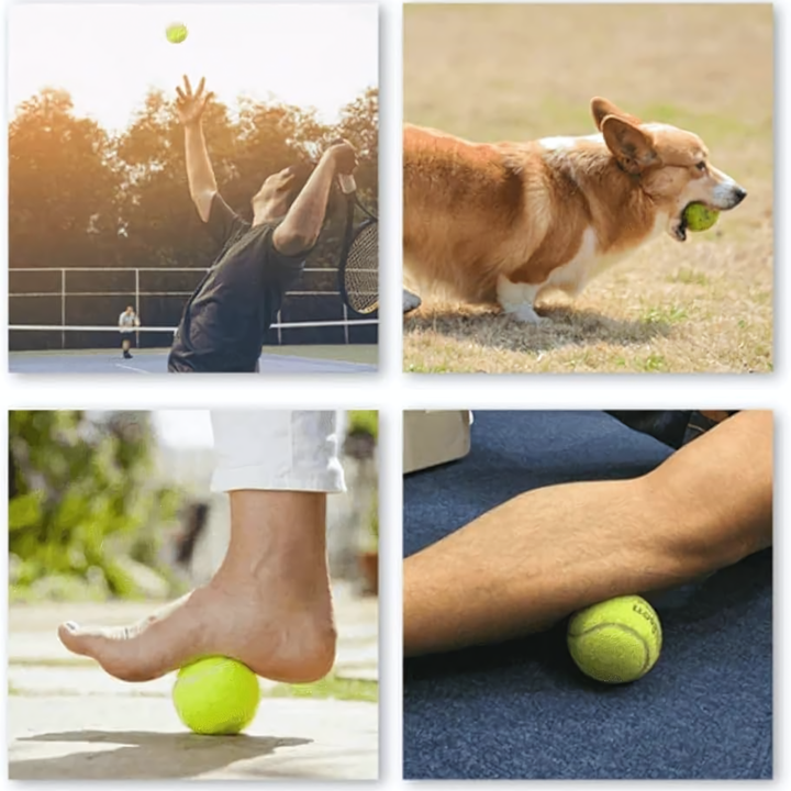 ODEA Silver Training Tennis Balls 60PCS (Rebound 135-147CM ITF)