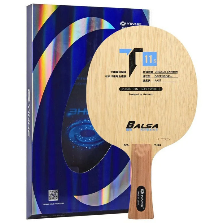 Yinhe T-10S T-11S Ultralight Balsa Cypress Carbon Table Tennis Blade