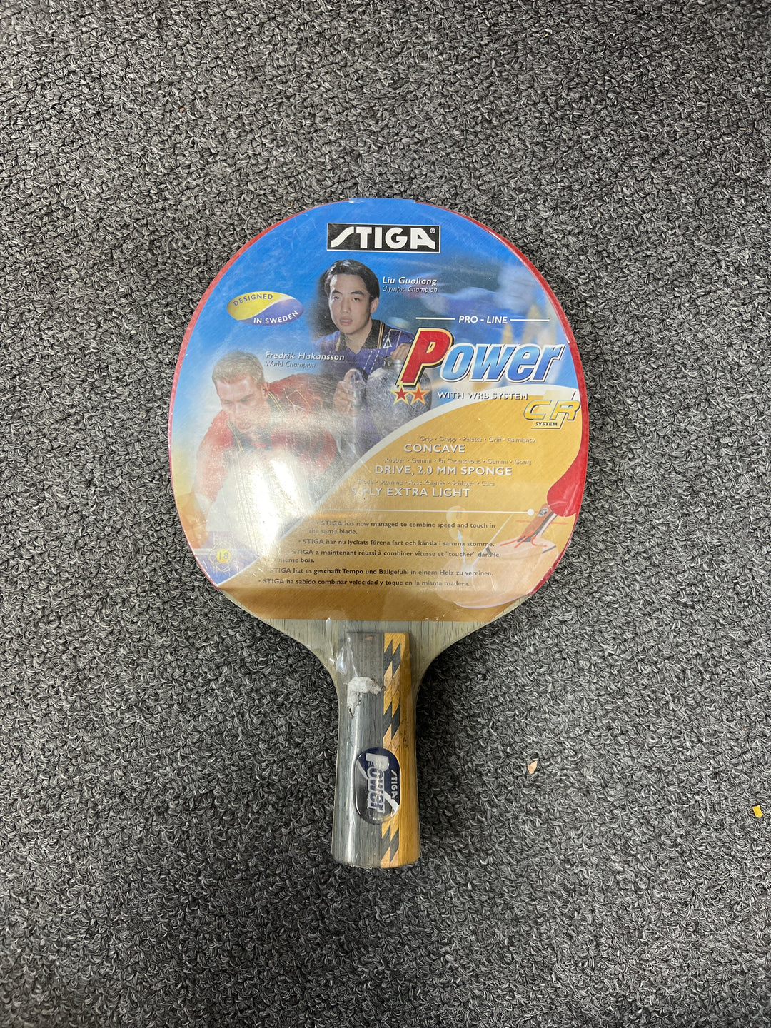 CLEARANCE SALE STIGA 2 STAR Table Tennis Bat 5 Layers wooden（Target/Power/Scorpio/Spectra/Warrior)