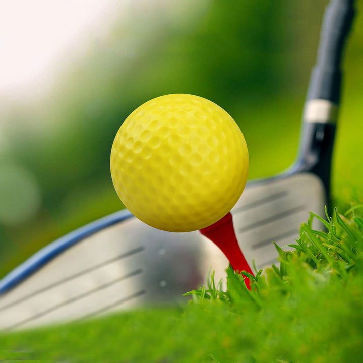 SPP Limited Flight Foam Golf Practice Balls 42mm - Realistic Feel Durable for Backyard Indoor Outdoor Practice