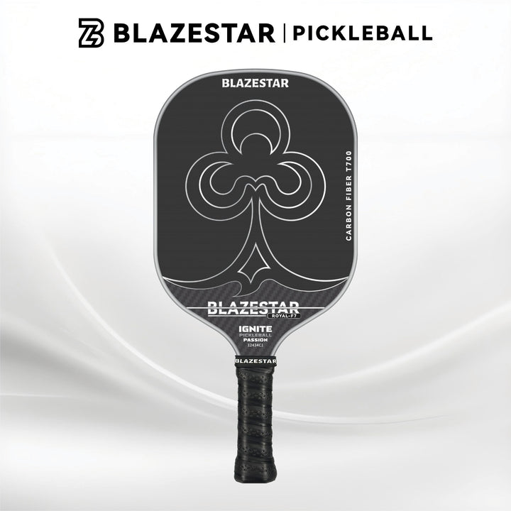 BLAZESTAR Professional ROYAL-F7 Pickleball Paddle T700 Carbon Fiber Matte Control Paddle