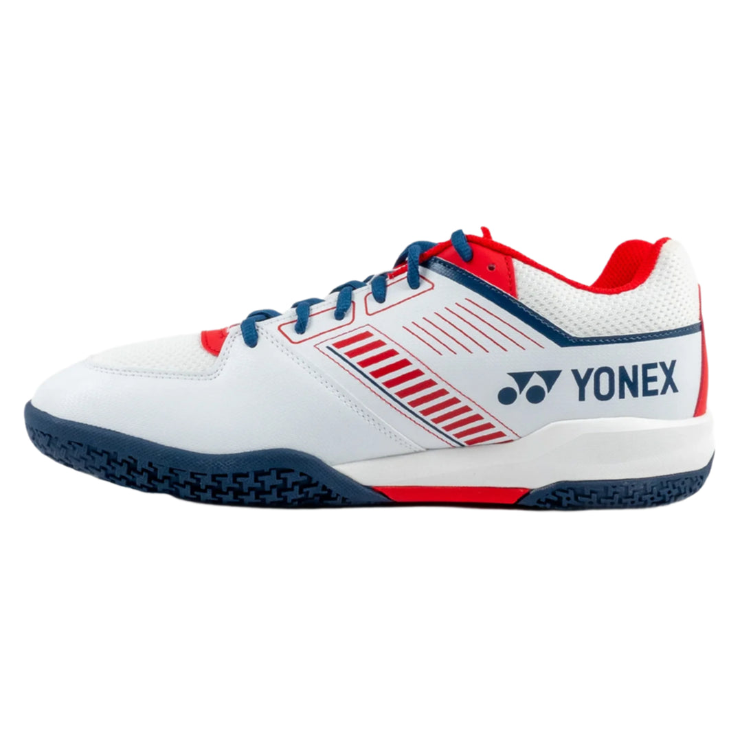 Yonex Power Cushion Strider Flow Wide Badminton Shoes SHBSF1WEX WHITE / RED