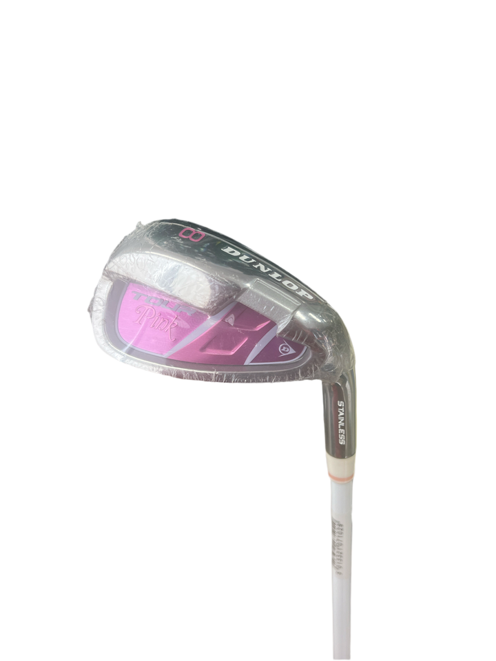 CLEARANCE SALE （The Club Cover Is Aging And Peeling）DUNLOP WOMEN'S GOLF SET TOUR PINK 514340D（3 wood, 7 iron and one push）