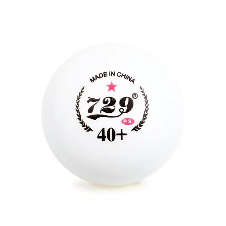 Friendship 729 1 Star New Material Seam Table Tennis Balls 100 Pcs 1 Box