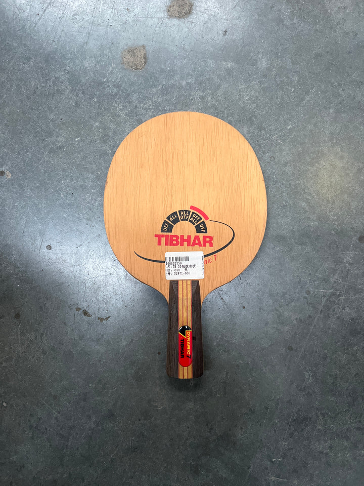 CLEARANCE SALE TIBHAR dybamic7 （clearance,same photo condition）table tennis blade