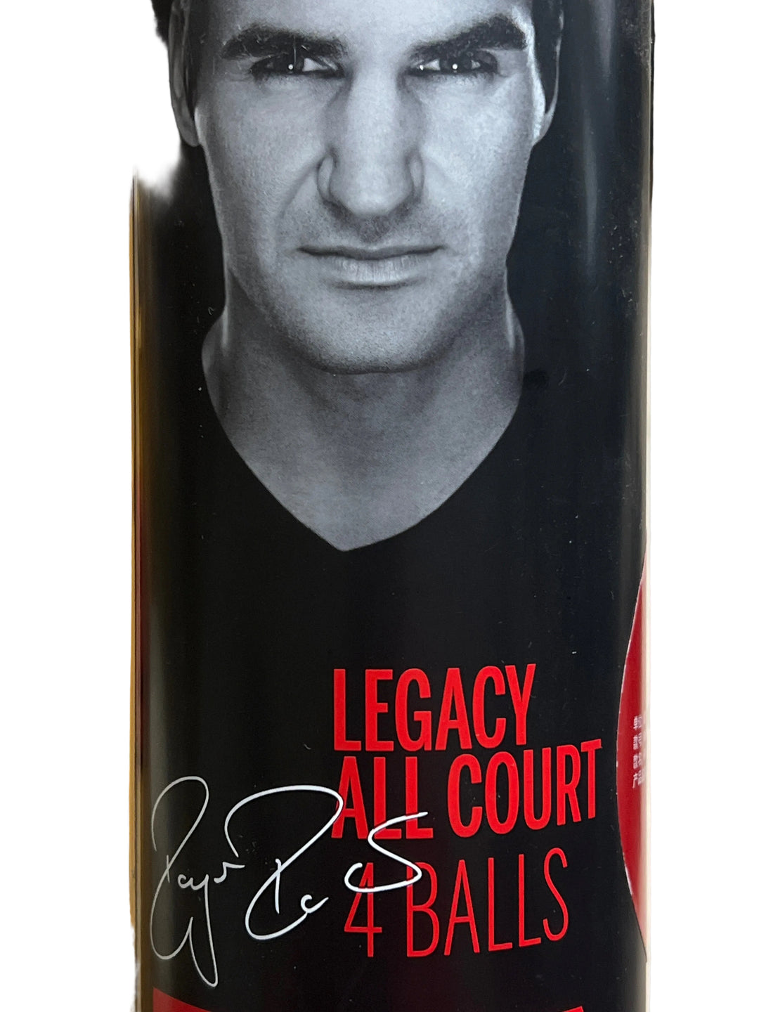 WILSON ROGER FEDERER LEGACY ALL COURT TENNIS BALLS 4 Balls（limited edition）