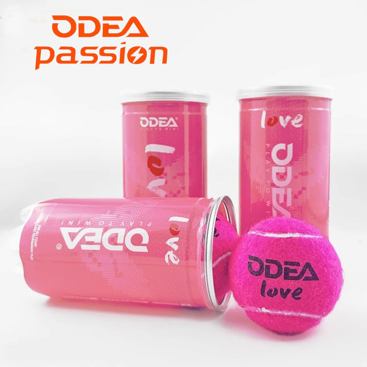 ODEA Love Pink Gift Tennis Balls ( 2pcs/Can)