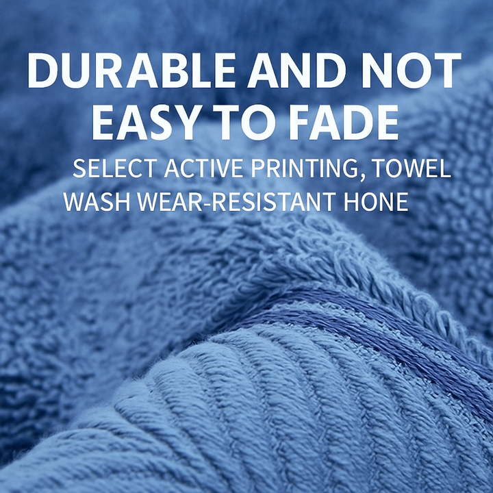 Premium Long-Staple Cotton Towel – Thick, Soft, Absorbent, Home Face Towel
