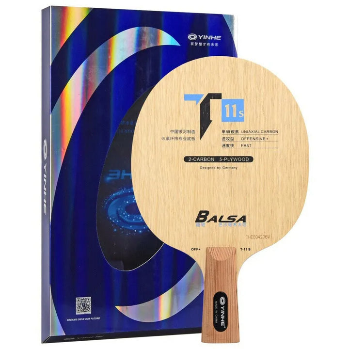 Yinhe T-10S T-11S Ultralight Balsa Cypress Carbon Table Tennis Blade