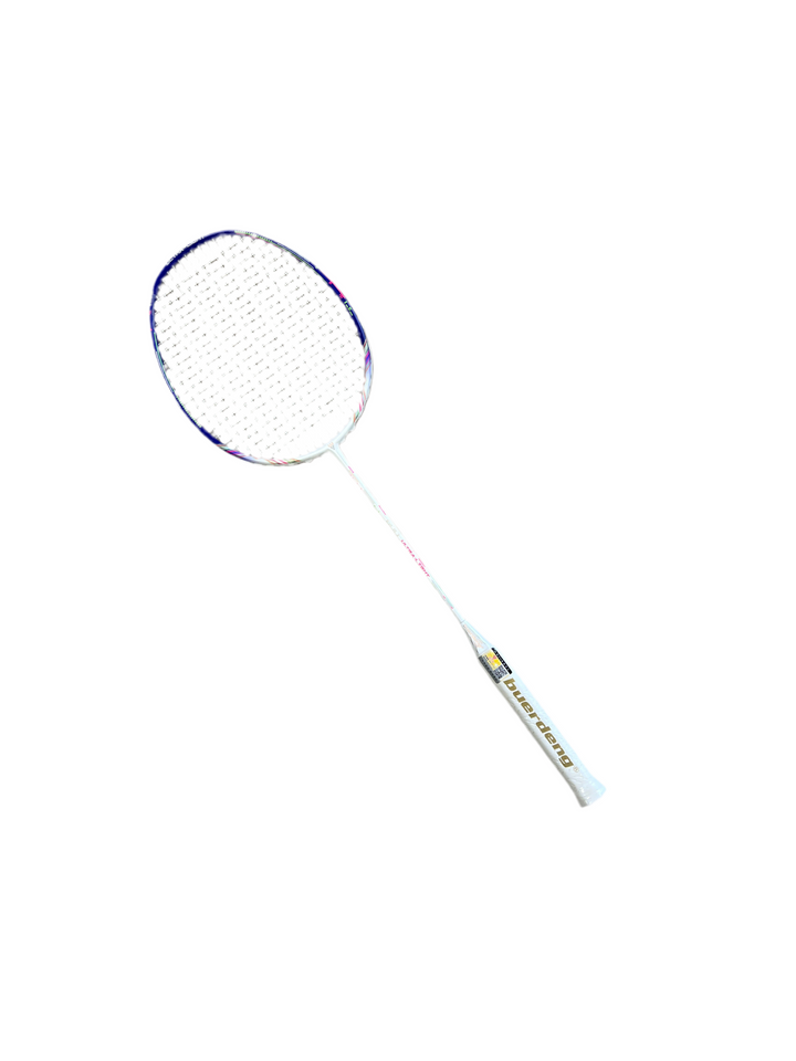 CLEARANCE SALE BUERDENG BADMINTON RACKET CARBON Professional Stringing Completed