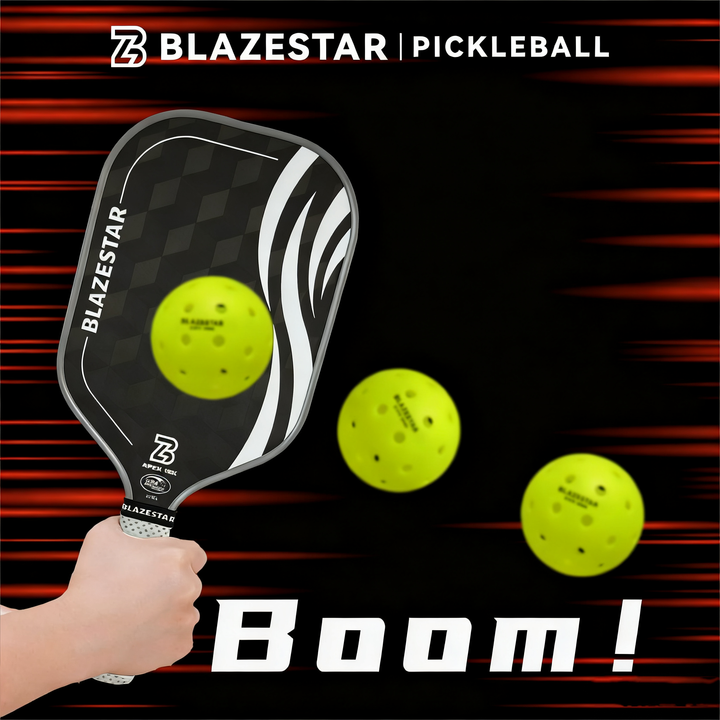 BLAZESTAR Professional Pickleball Paddle Peak Series 16mm 18K Carbon Fiber T700