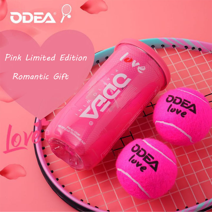 ODEA Love Pink Gift Tennis Balls ( 2pcs/Can)