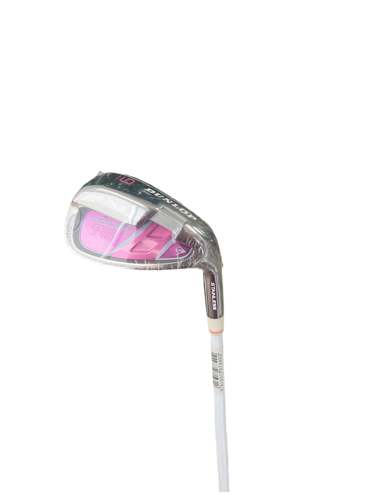 CLEARANCE SALE （The Club Cover Is Aging And Peeling）DUNLOP WOMEN'S GOLF SET TOUR PINK 514340D（3 wood, 7 iron and one push）