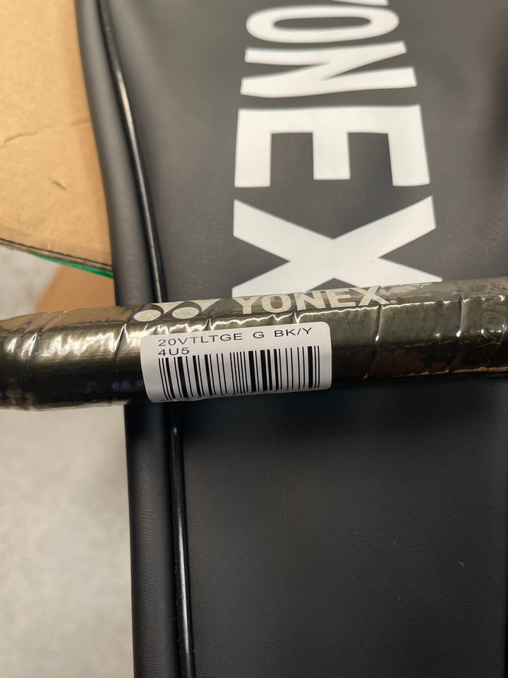 YONEX VOLTRIC LITE BLACK/YELLOW BADMINTON RACKET 20VTLTGE