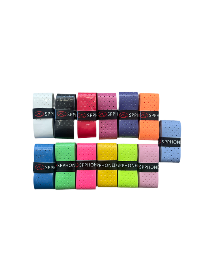 SPPHONEIX 13Pcs Overgrip Racket Grip Tape  – Anti-Slip Racket Grip Tape, Random Colors, Sweat-Absorbing