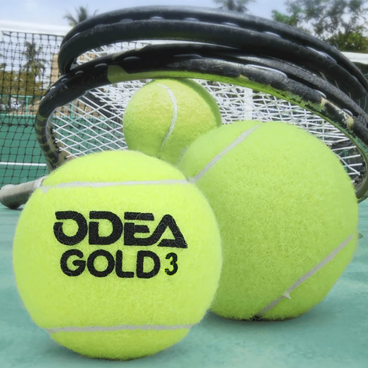 ODEA Gold Training Tennis Balls  (Rebound 140-148CM ITF) 60 Pcs