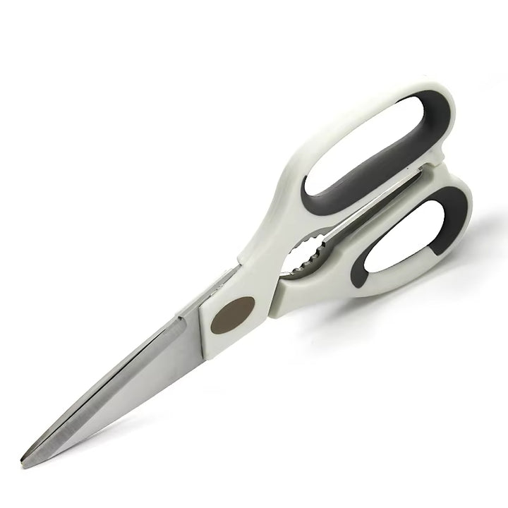 Multi-Purpose Stainless Steel Scissors – Heavy-Duty, Soft Handle, Home Kitchen Use