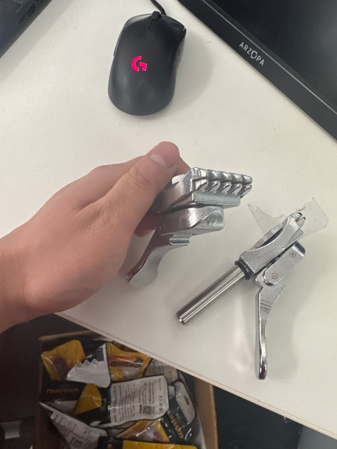 Professional 5-Tooth Clamp for Badminton Stringers