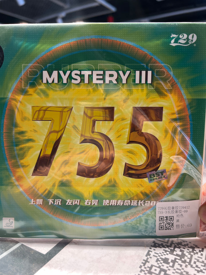 Friendship 729 755 Mystery III Long Pips with Sponge Table Tennis