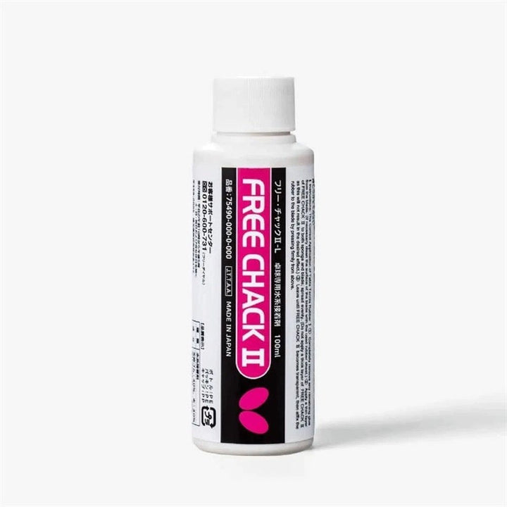 BUTTERFLY FREE CHACK Ⅱ  GLUE，20ml,100ml,500ml,For Table Tennis Rubber