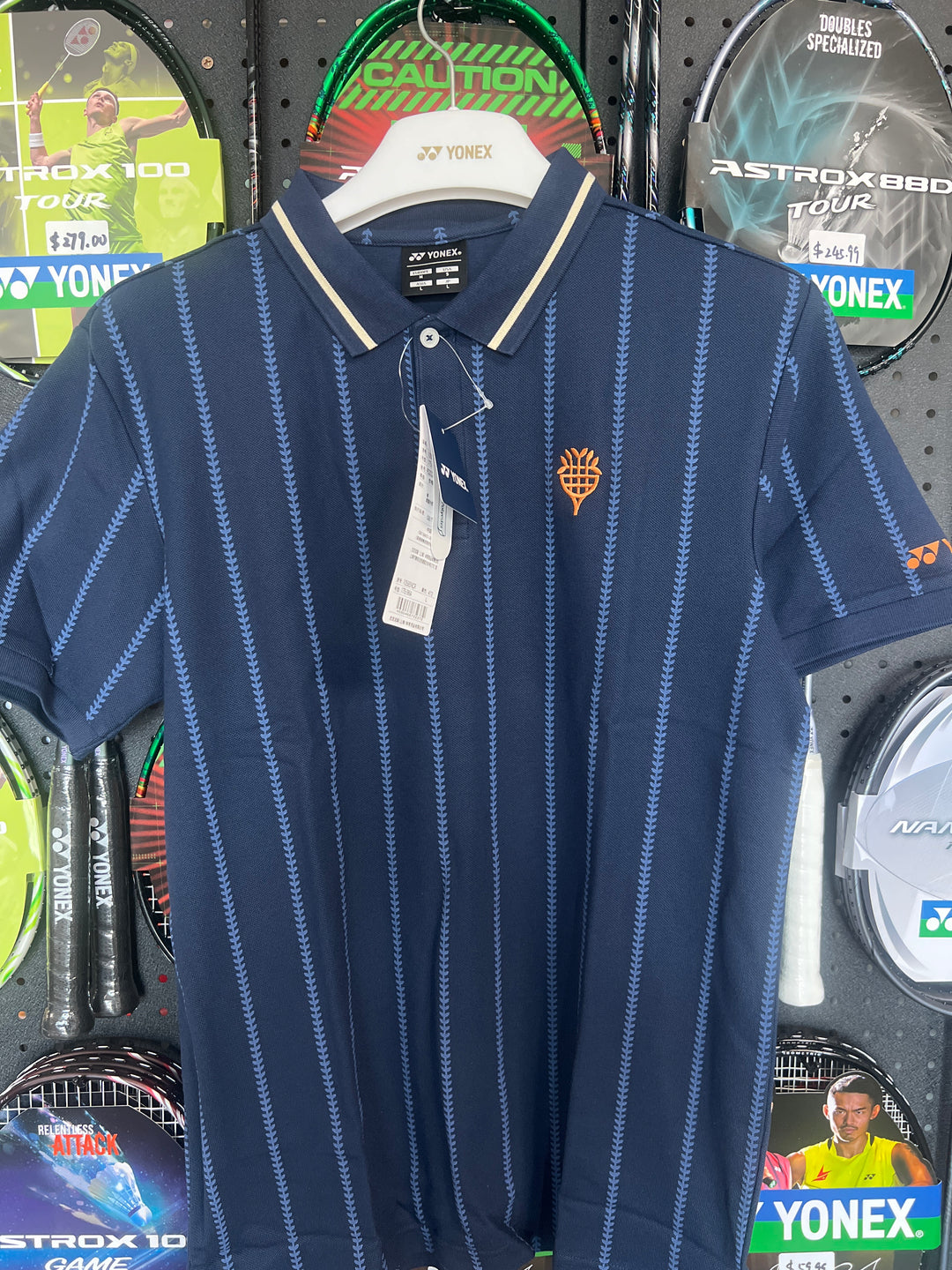YONEX Badminton Sports POLO Shirt L Male 10585NCR