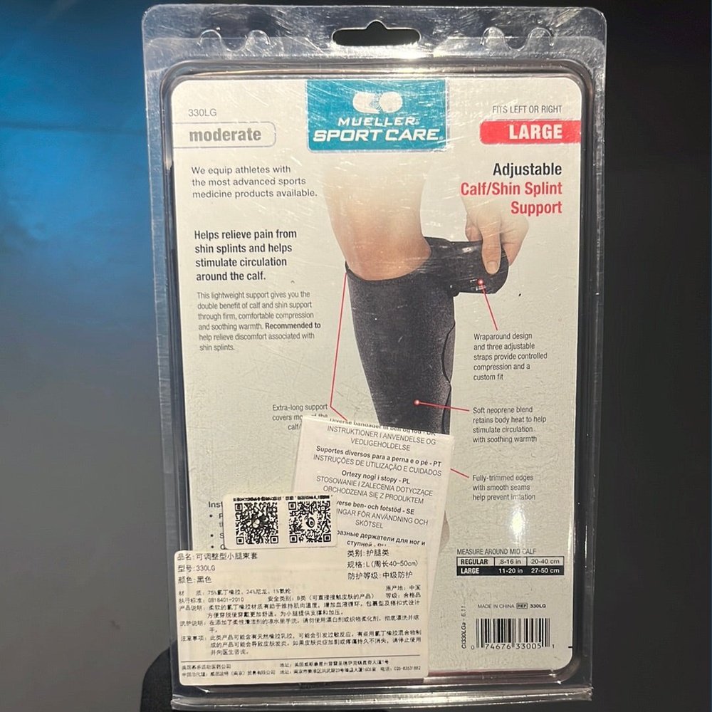 Mueller Calf/Shin Splint Support 330LG SP x SPORT
