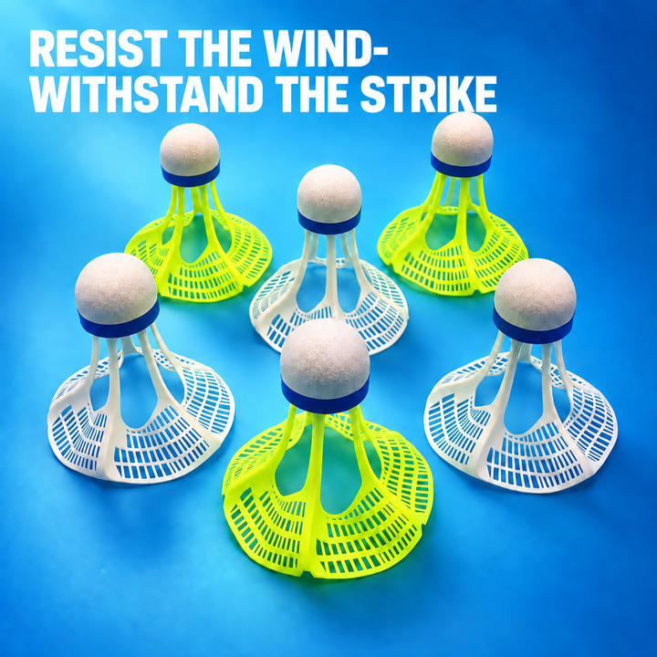 SPP Windproof Badminton Shuttles for Outdoor Badminton Practice And Sports