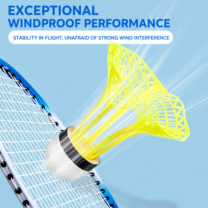 SPP Windproof Badminton Shuttles for Outdoor Badminton Practice And Sports