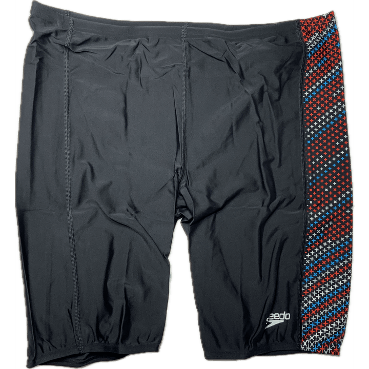 SPEEDO 3121 Mens Placement V Cut Jammer Swim trunks