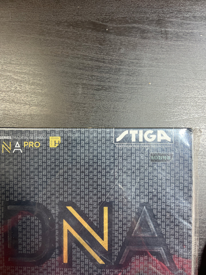 STIGA Original STIGA DNA PRO M / H / S Table Tennis Rubber Pimples-in Internal Powerful Ping Pong Rubber for Professional cake sponge