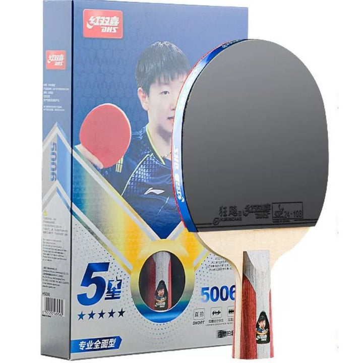 DHS 5 Star H5002,H5006,R5002Table Tennis Bat Racket(Hurricane 3 + Hurricane 3 )