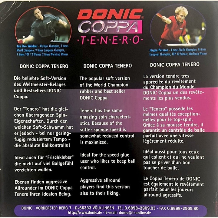 Donic Coppa Tenero