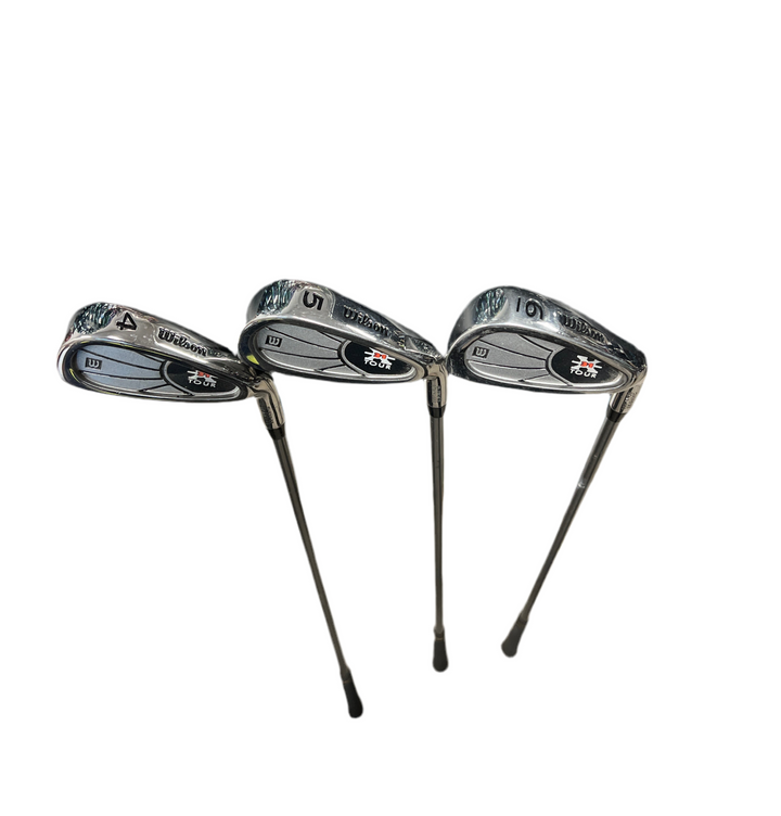 CLEARANCE SALE WILSON MEN'S GOLF SET TOUR （3 wood, 5 iron No Rod Bag）