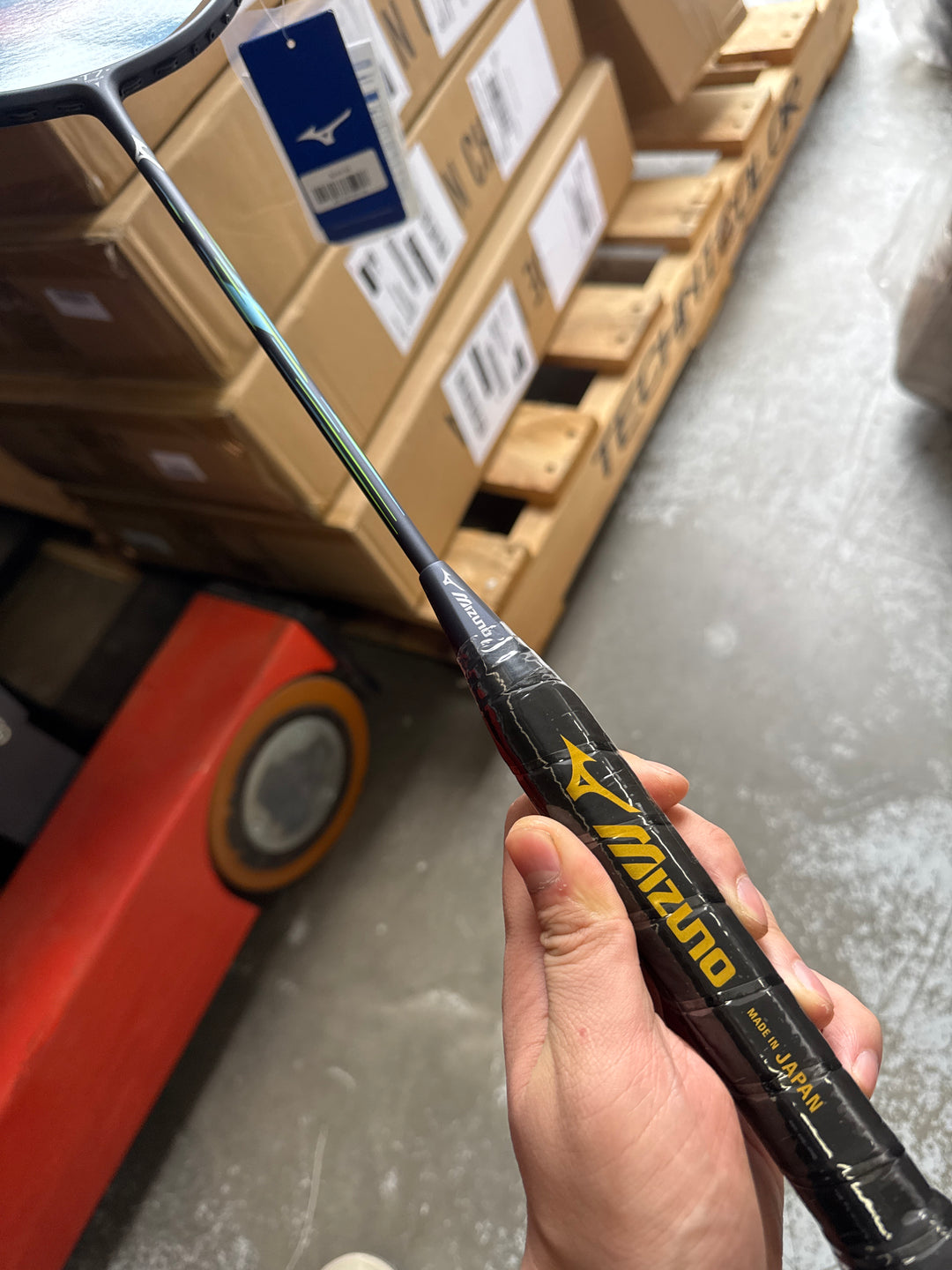 MIZUNO ACRO SPEED 1 ACCEL BADMINTON RACKET 4U6 (73JTB40209)