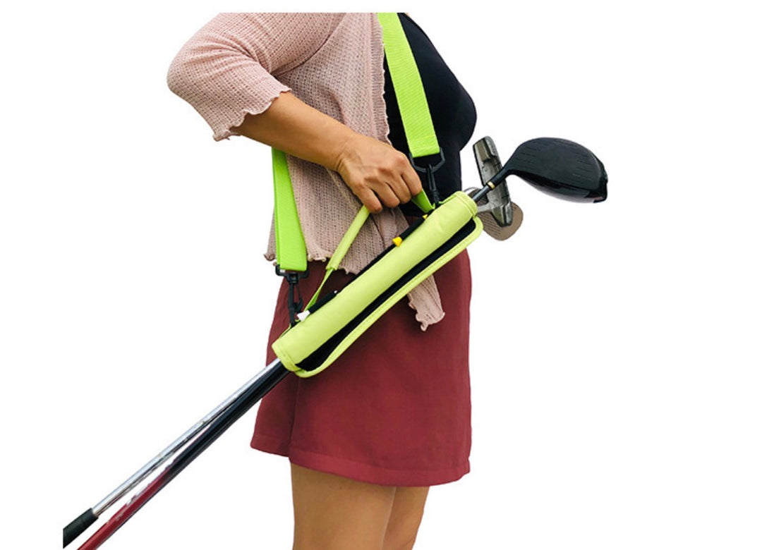 SPP Mini Golf Ball Gun Bag Portable Foldable Lithe Travel Shoulder  Carryable