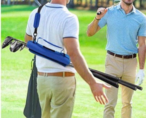 SPP Mini Golf Ball Gun Bag Portable Foldable Lithe Travel Shoulder  Carryable