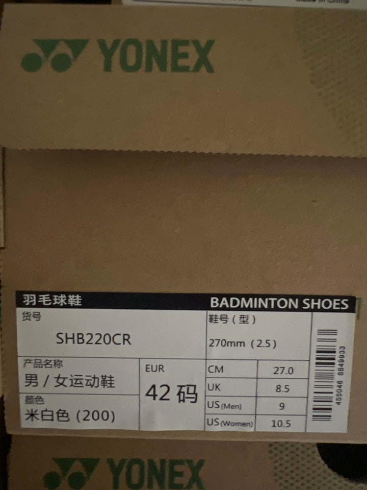 YONEX Badminton Shoes Power Cushion+ SHB220CR
