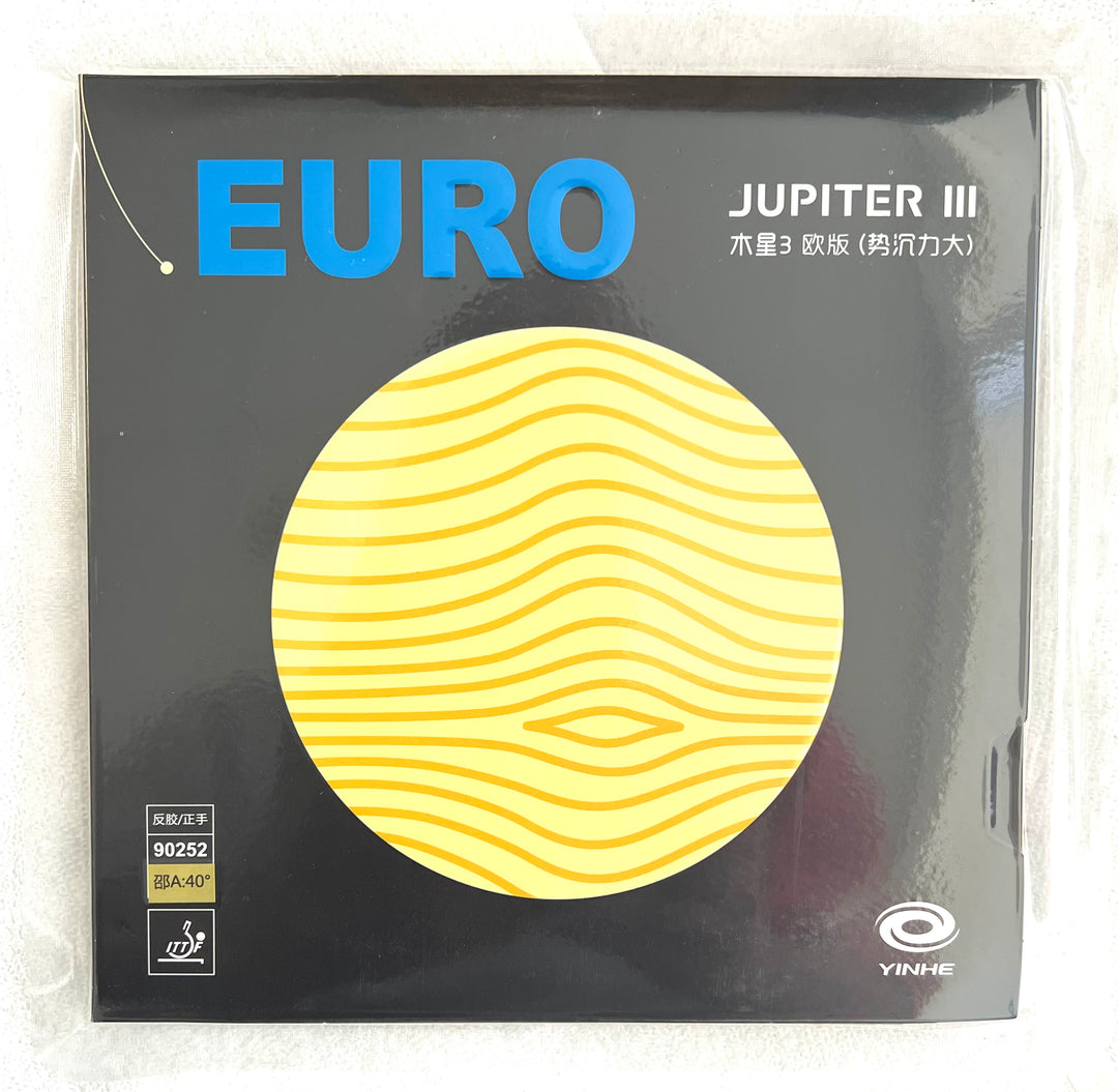 YINHE EURO Jupiter 3 Table Tennis Rubber Suitable for Forehand and Backhand(90252)