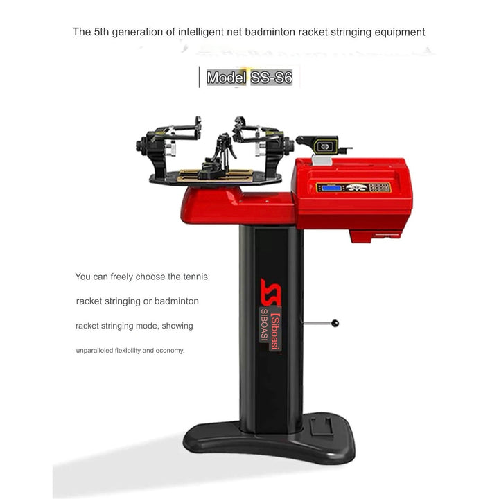 SIBOASI Auto Electric Stringing Machine SS-S6 (Tennis and Badminton)