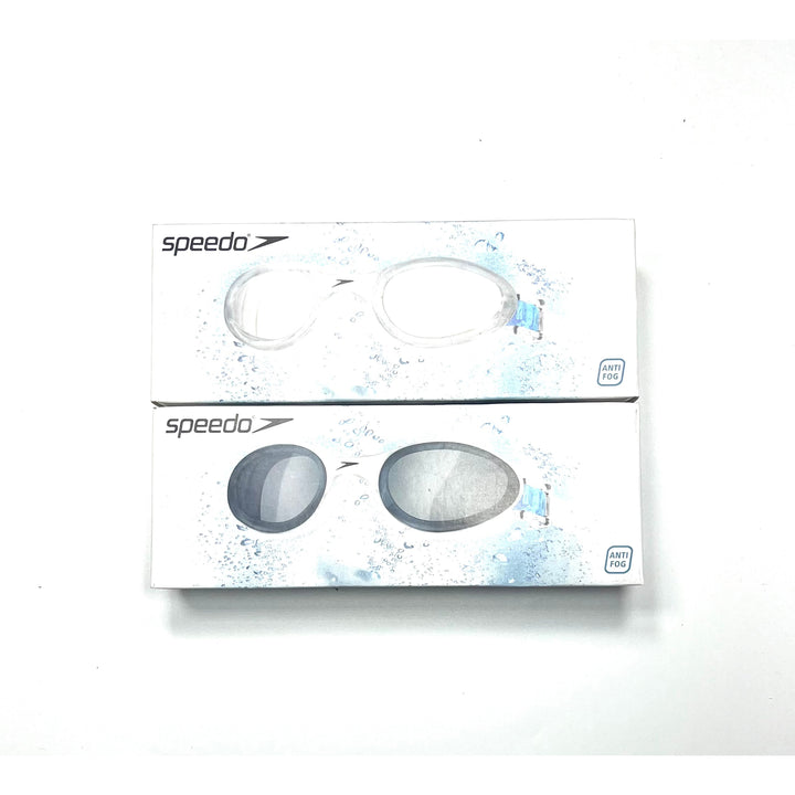SPEEDO313011 Sports Swimming Goggles White(00) Deep Black(97)